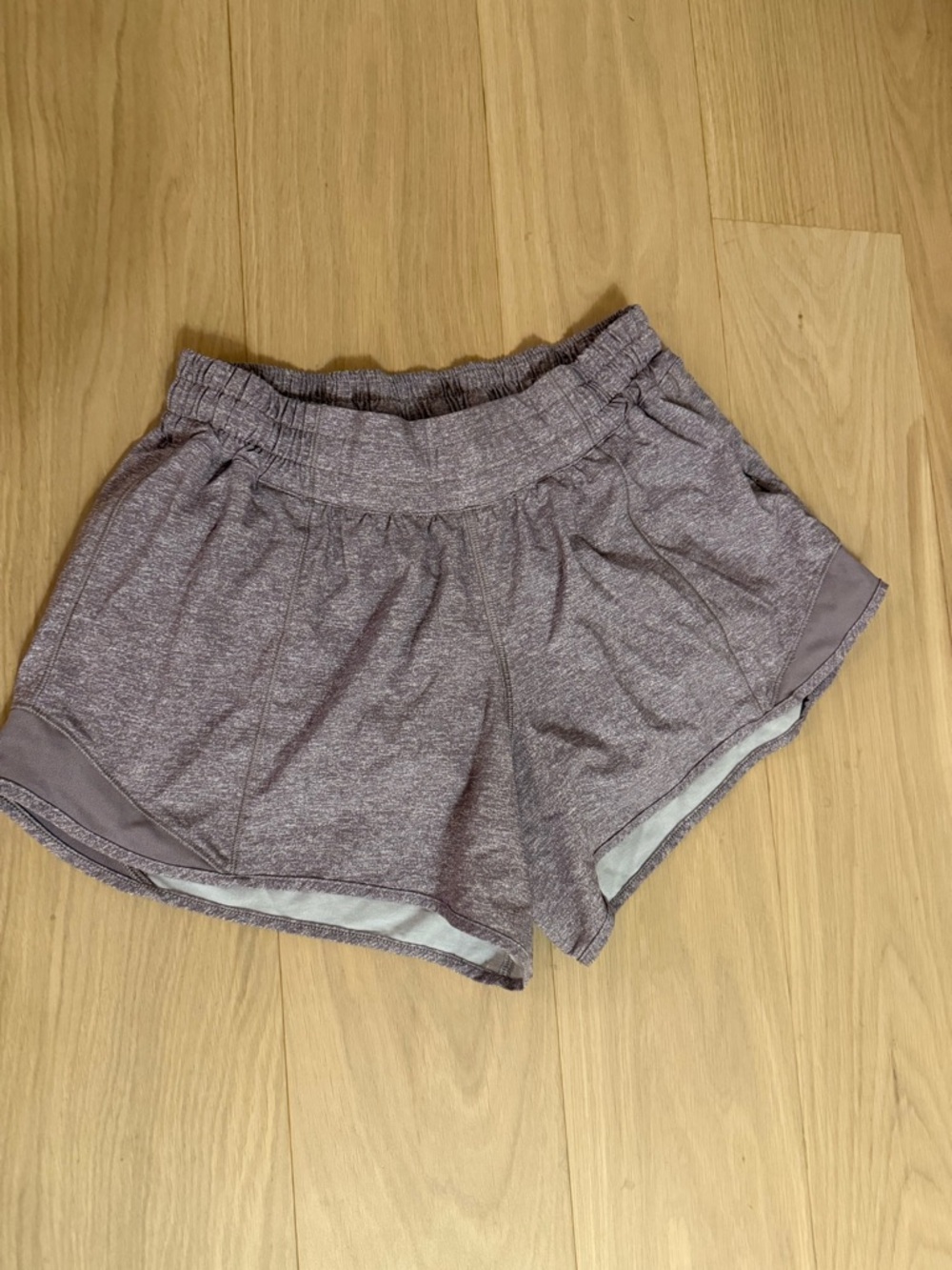 lululemon hotty hot Heathered Lavender Athletic Shorts
